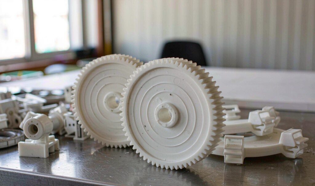 POM Acetal injection moulded parts