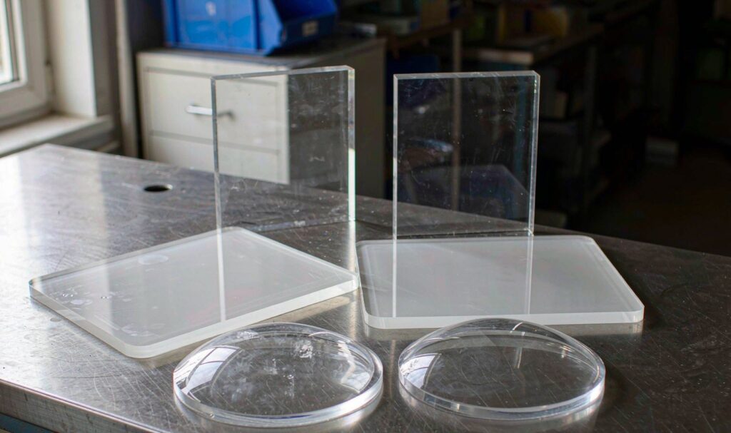 Acrylic (PMMA) injection moulded parts