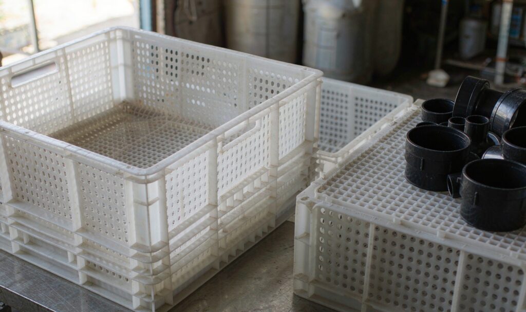 PE injection moulded parts