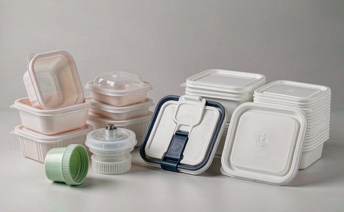 Custom PP Injection Molding — Bottle caps and closures